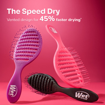 Speed Dry Black - Kartáč na vlasy 
